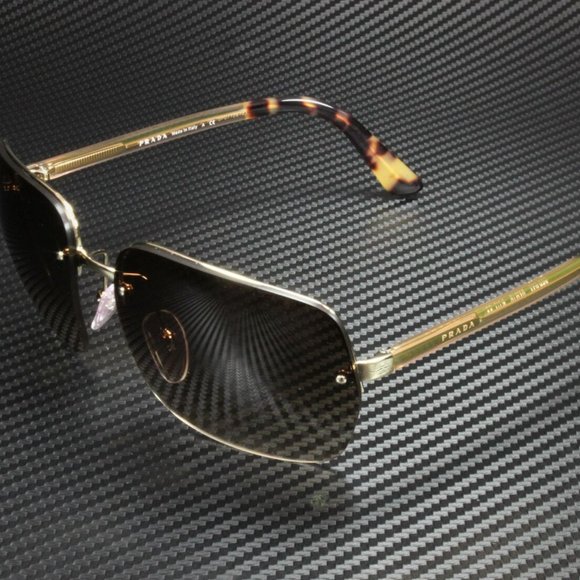Prada Women's Light Gold Brown Gradient Sunglasses - Picture 1 of 4
